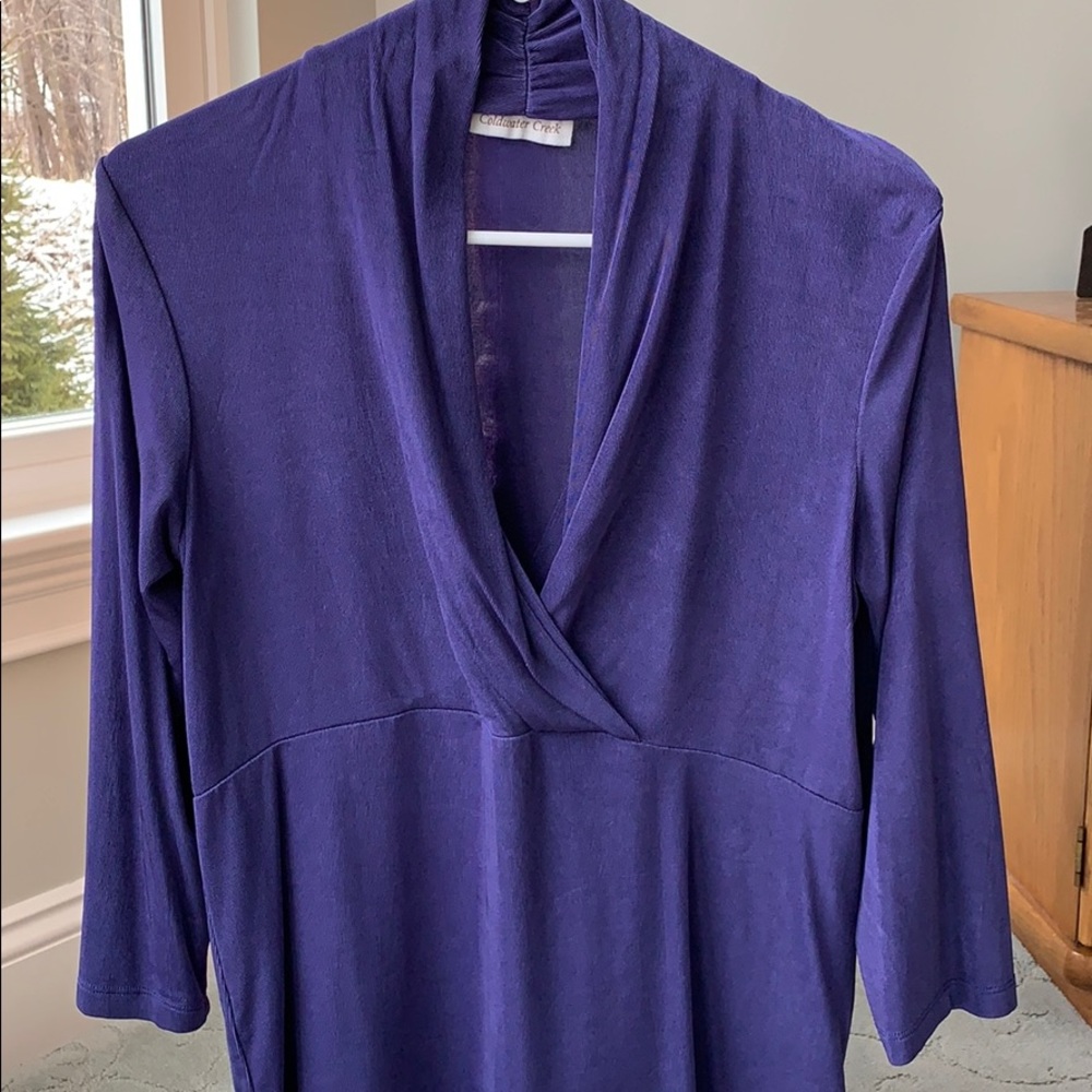 Coldwater Creek Destinations Top 3/4 sleeves